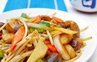 خوراک سبزیجات به سبک چینی