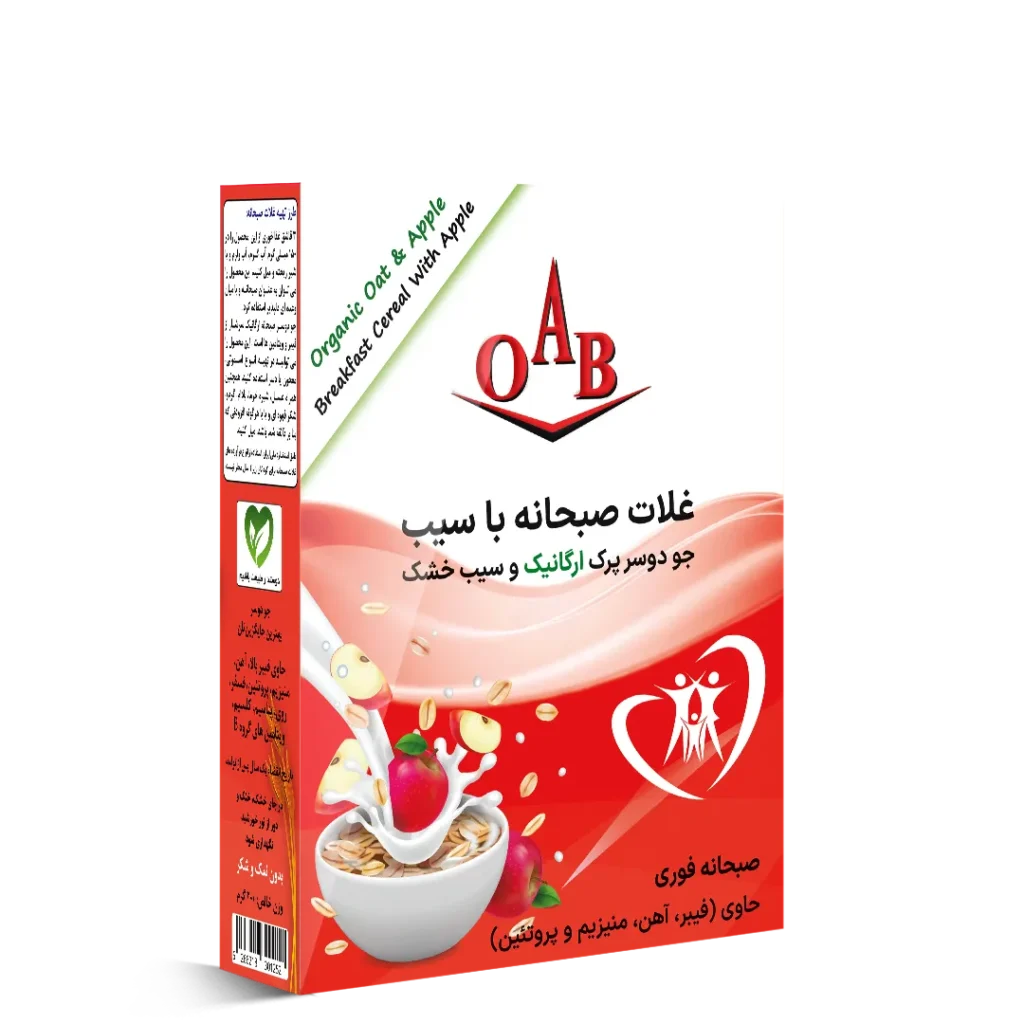 جو دوسر پرک ارگانیک و سیب ۲۰۰ گرمی