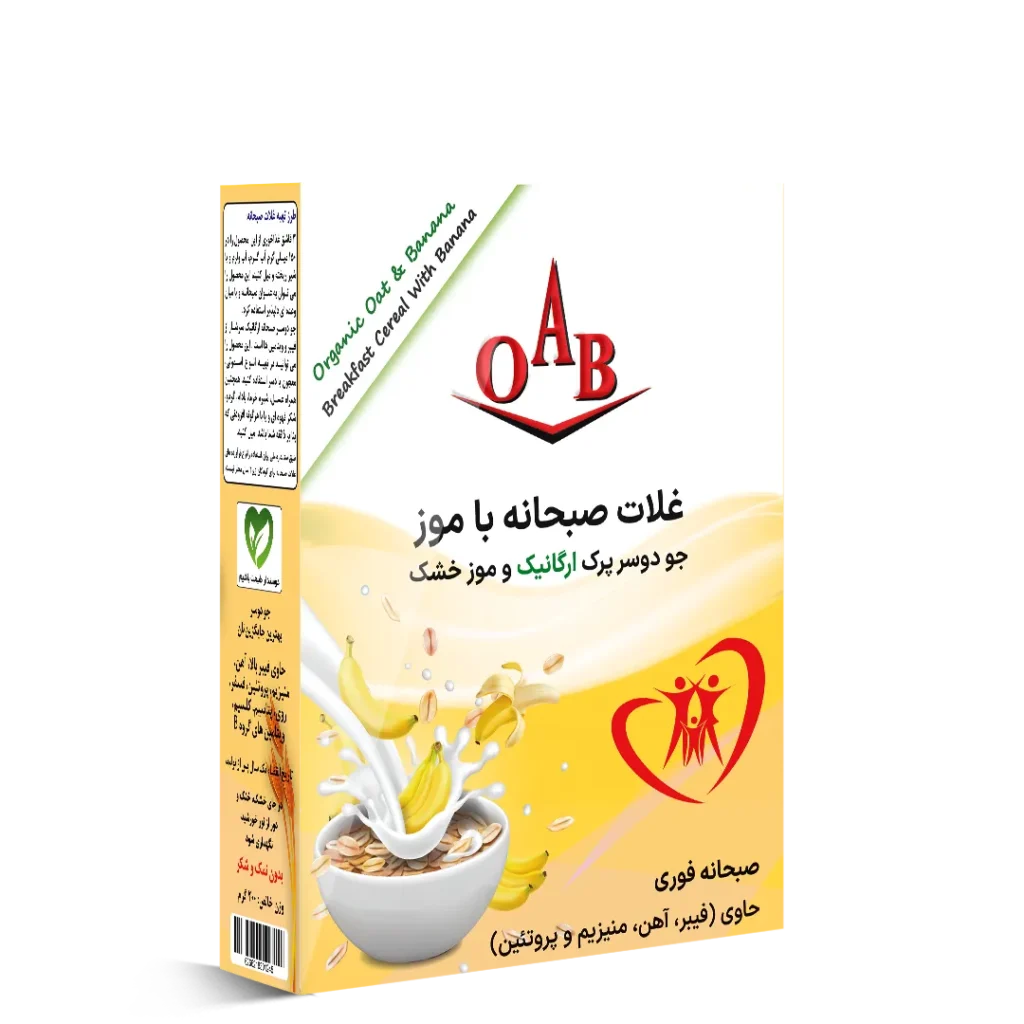 جو دوسر پرک ارگانیک و موز ۲۰۰ گرمی