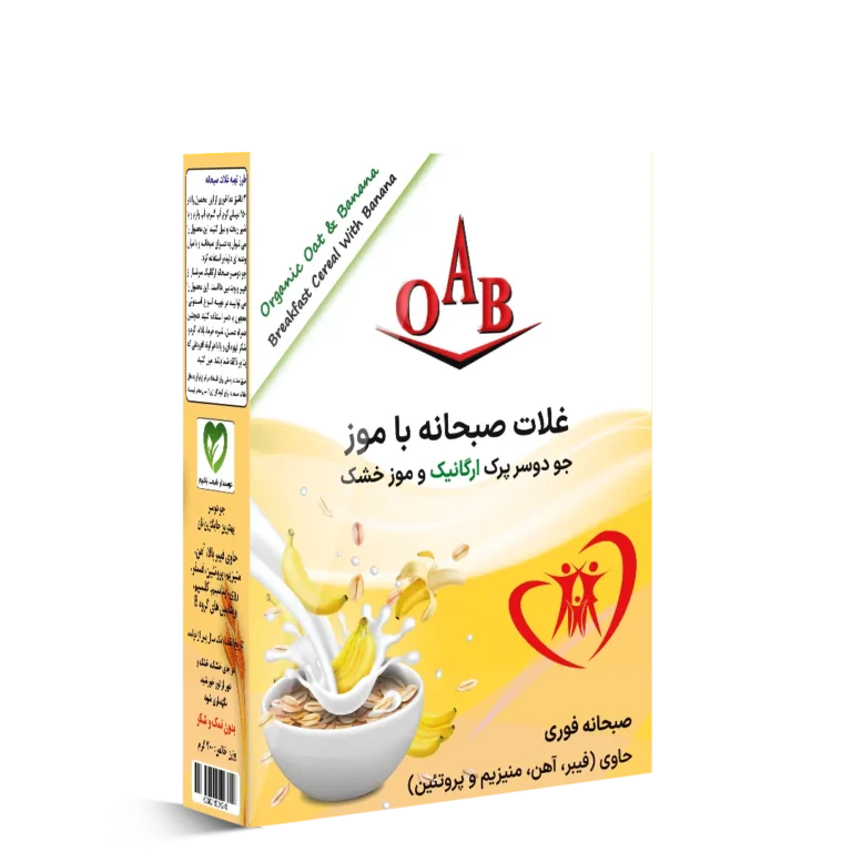 جو دوسر پرک ارگانیک و موز ۲۰۰ گرمی جو دوسر پرک ارگانیک و موز ۲۰۰ گرمی