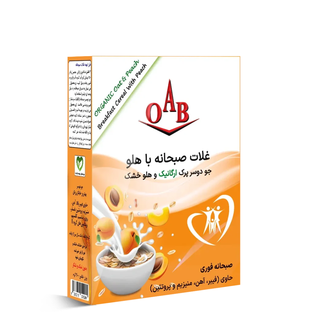 جو دوسر پرک ارگانیک و هلو ۲۰۰ گرمی