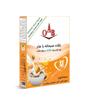 جو دوسر پرک ارگانیک و هلو ۲۰۰ گرمی OAB