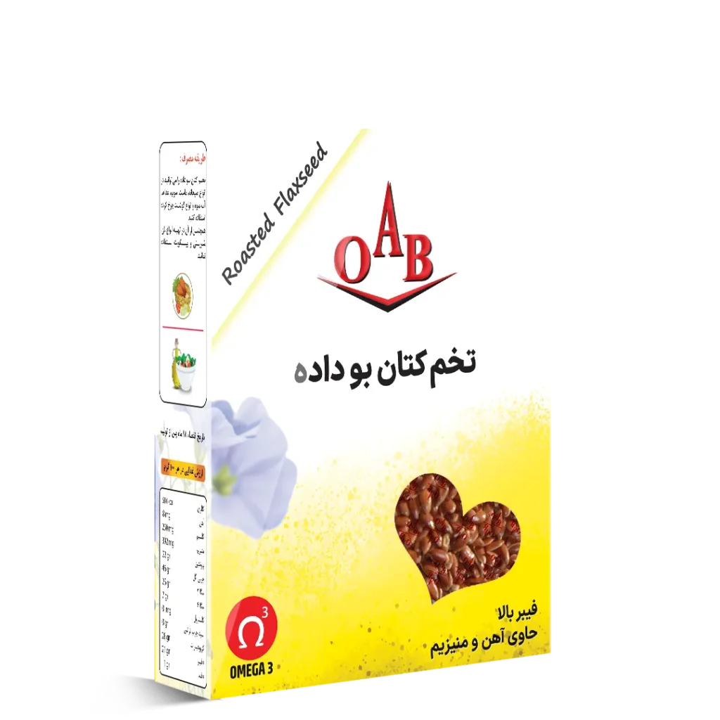 تخم کتان بو داده ۲۰۰ گرمی