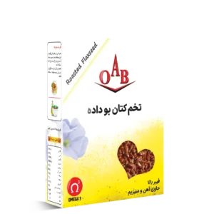 تخم کتان بو داده ۲۰۰ گرمی OAB