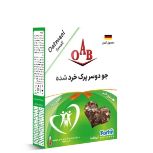 جو دو سر پرک خرد شده OAB