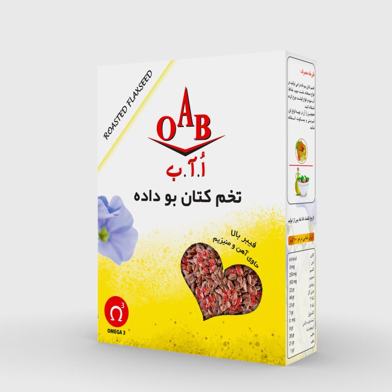 تخم کتان بو داده 200 گرمی