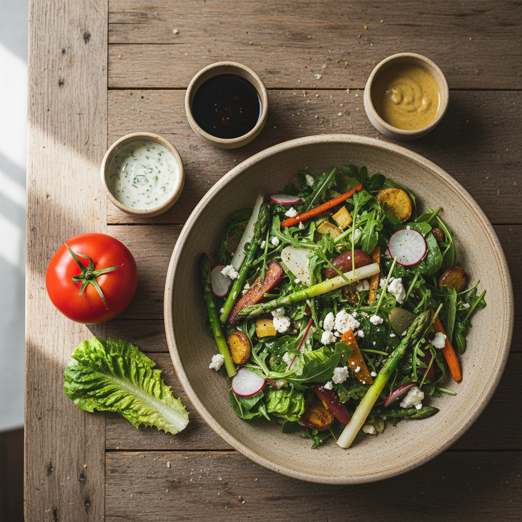 سالاد را بدون سس نخورید OAB