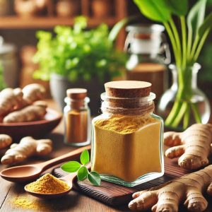 پودر زنجبیل ارگانیک 200 گرمی