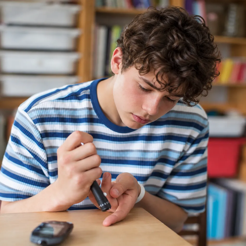 what is adolescent diabetes 1 OAB