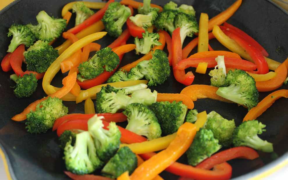 طرز تهیه سبزیجات مناسب گروه خونی O