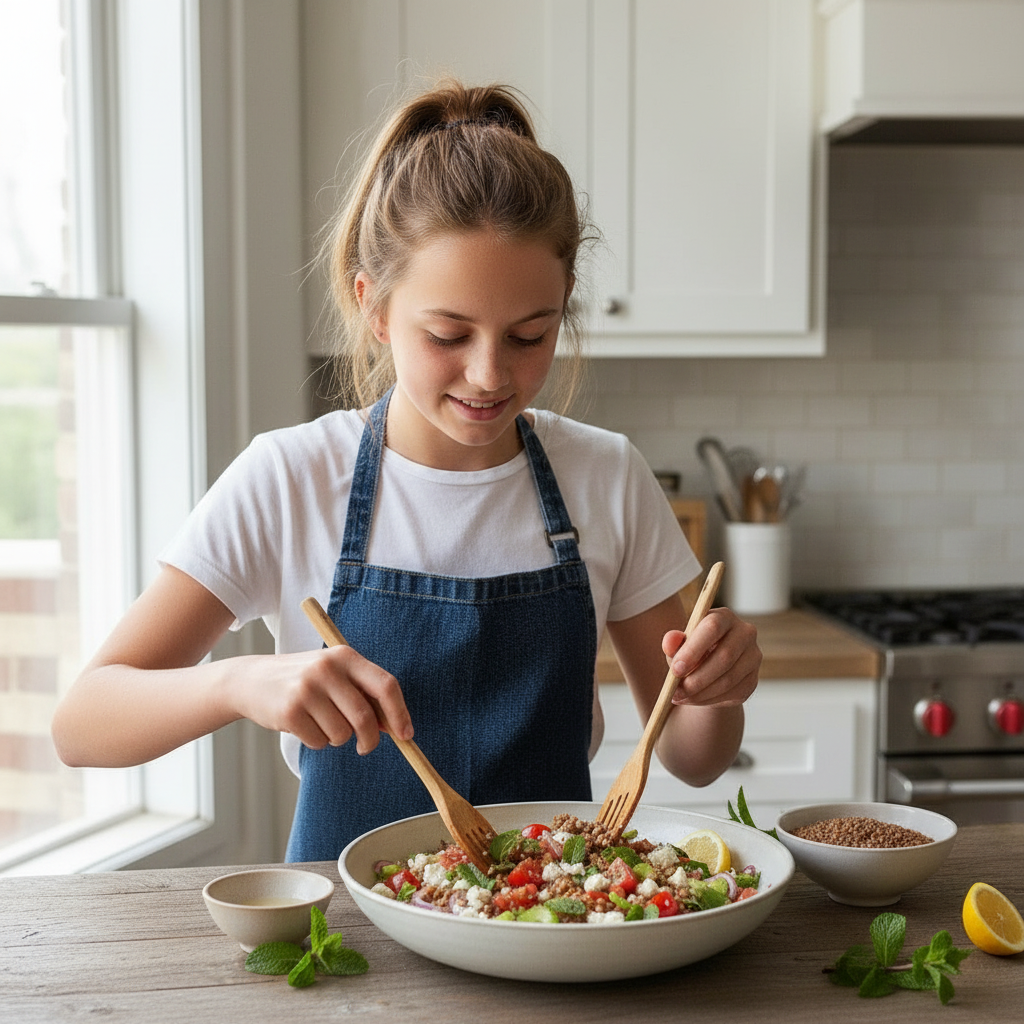 سالاد گندم سیاه OAB