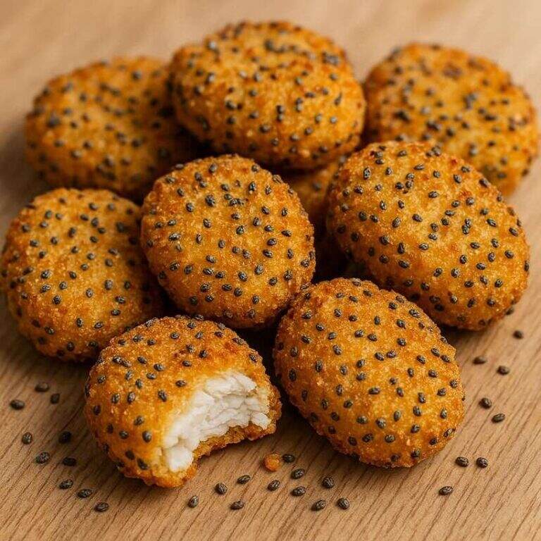 ناگت مرغ با دانه چیا OAB