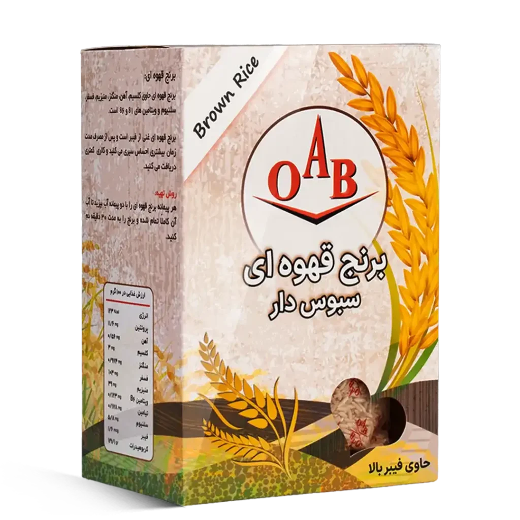 برنج قهوه ای سبوس دار ۷۰۰ گرمی