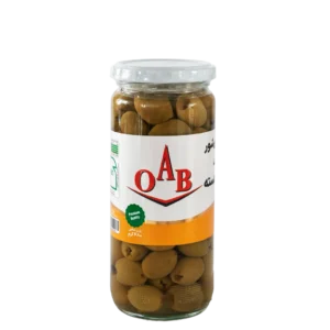زیتون شور درشت بی هسته ۵۰۰ گرمی OAB