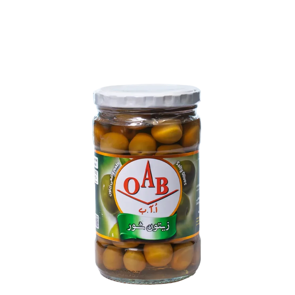 زیتون شور با هسته کم نمک ۷۰۰ گرمی