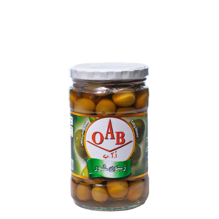 زیتون شور با هسته کم نمک ۷۰۰ گرمی