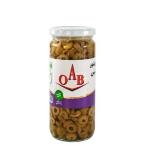 زیتون شور اسلایس ۵۰۰ گرمی OAB