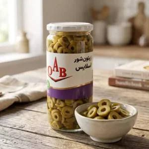 زیتون شور اسلایس ۵۰۰ گرمی
