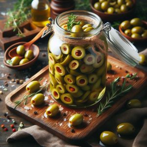 زیتون شور اسلایس شده کم نمک ۷۰۰ گرمی