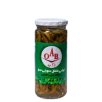 ترشی فلفل سوزنی سبز ۵۰۰ گرمی OAB