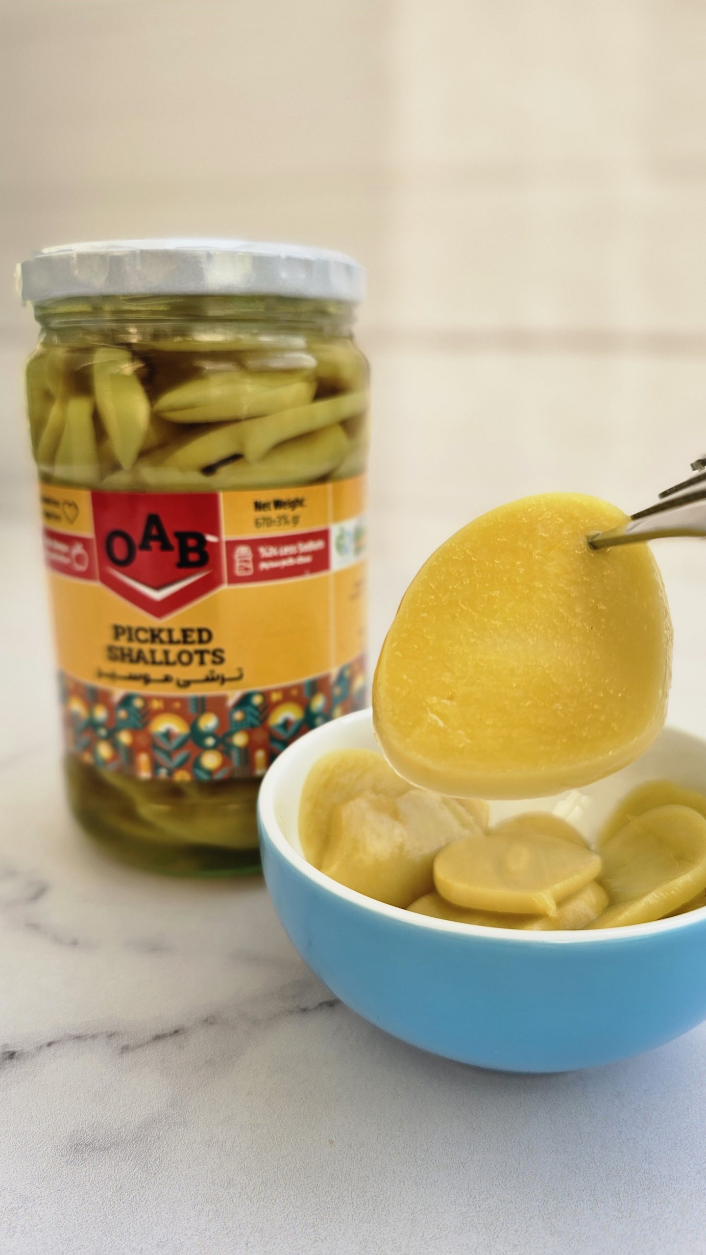 ترشی موسیر 700 گرمی OAB