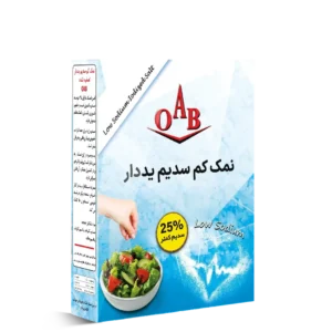 نمک کم سدیم یددار ۴۰۰ گرمی OAB