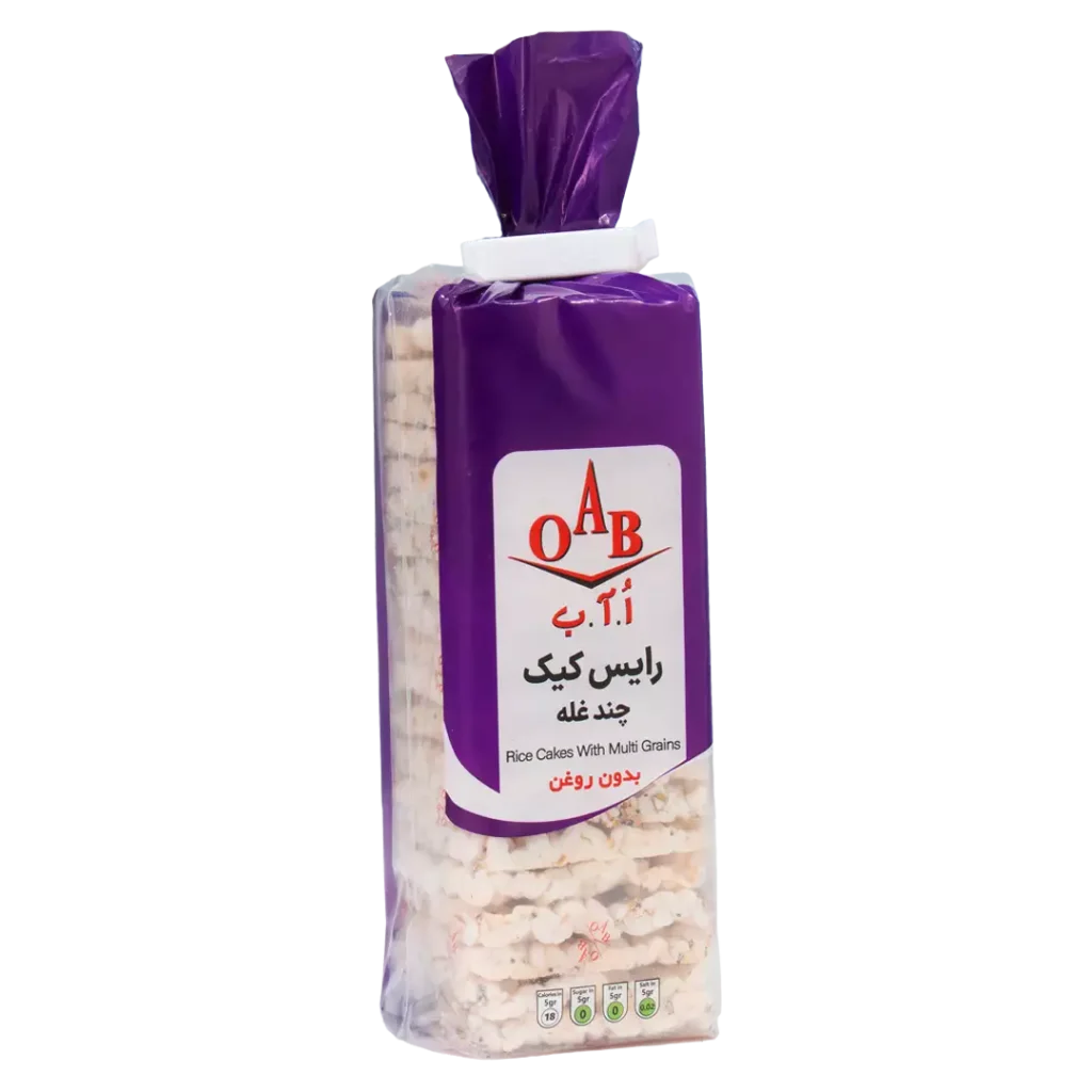 رایس کیک چند غله ۱۰۰ گرمی