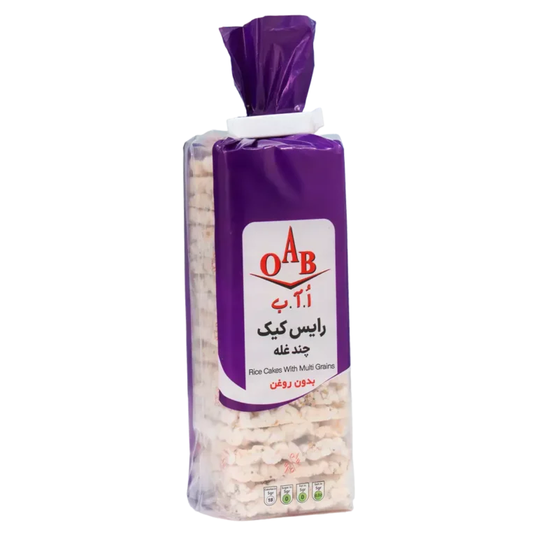 رایس کیک چند غله ۱۰۰ گرمی رایس کیک چند غله ۱۰۰ گرمی