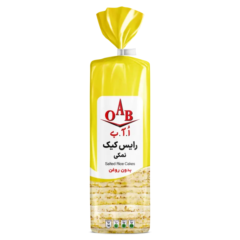 رایس کیک نمکی ۱۰۰ گرمی