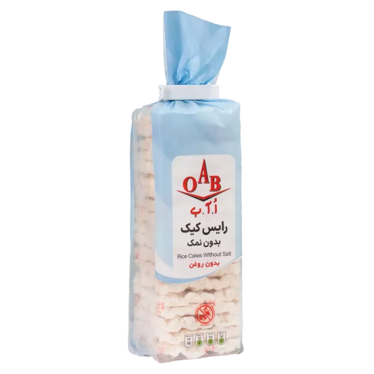 رایس کیک بدون نمک ۱۰۰ گرمی رایس کیک بدون نمک ۱۰۰ گرمی