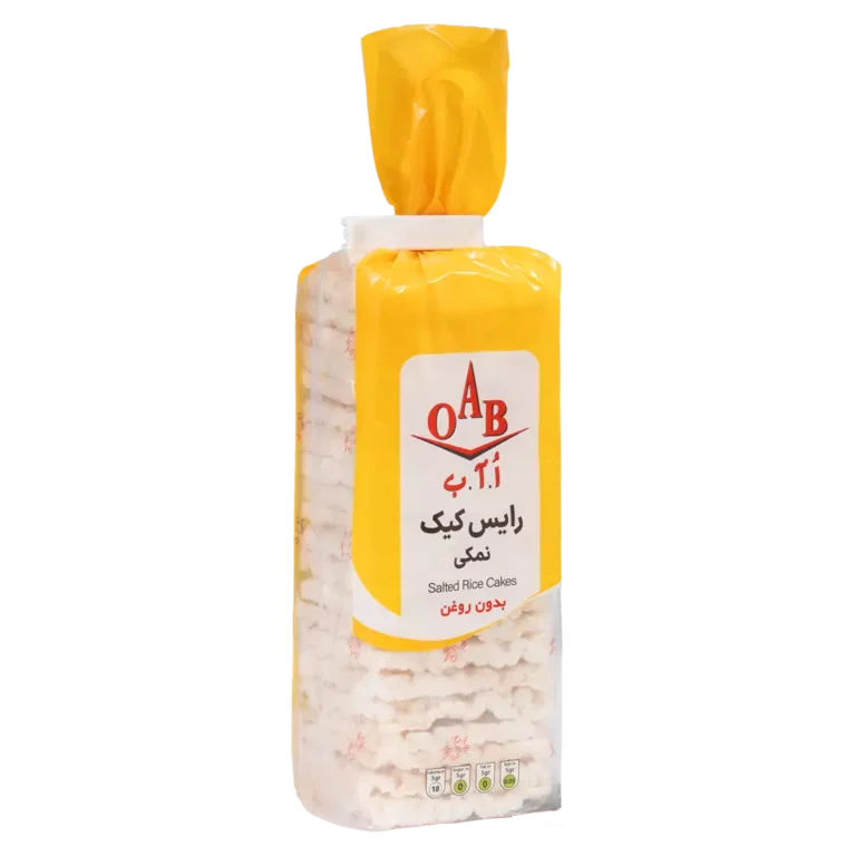 رایس کیک نمکی ۱۰۰ گرمی رایس کیک نمکی ۱۰۰ گرمی