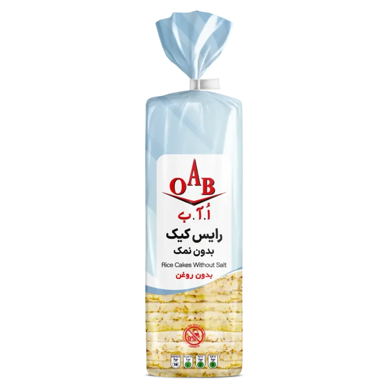 رایس کیک بدون نمک ۱۰۰ گرمی