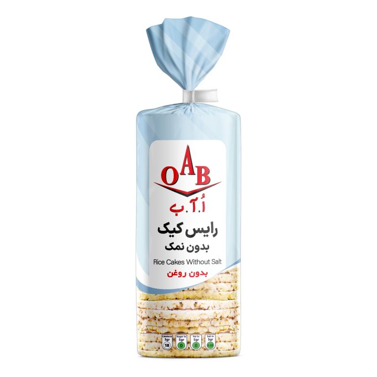 رایس کیک بدون نمک ۱۰۰ گرمی