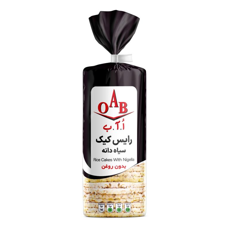 رایس کیک سیاه دانه ۱۰۰ گرمی