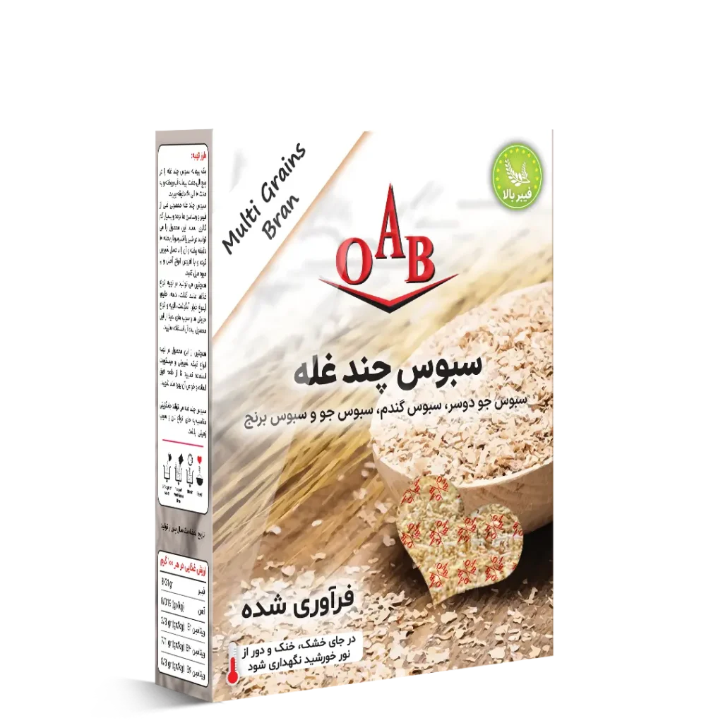 سبوس چند غله ۲۰۰ گرمی
