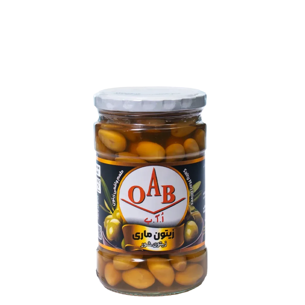 زیتون ماری شور هسته دار ۷۰۰ گرمی