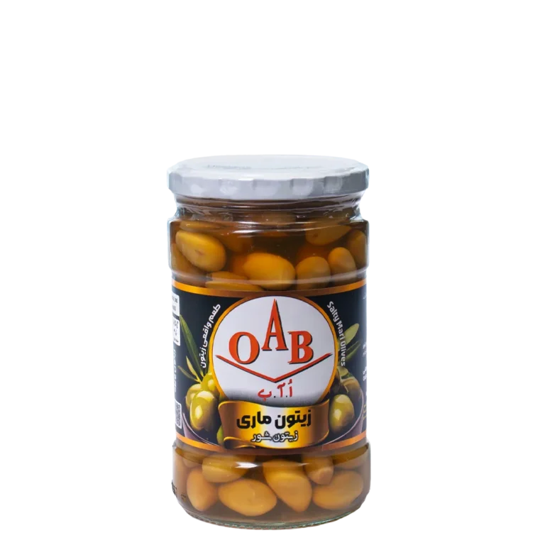 زیتون ماری شور هسته دار ۷۰۰ گرمی