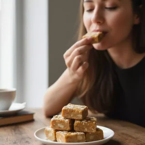 لوز عسلی با جو دوسر و گردو 150 گرمی