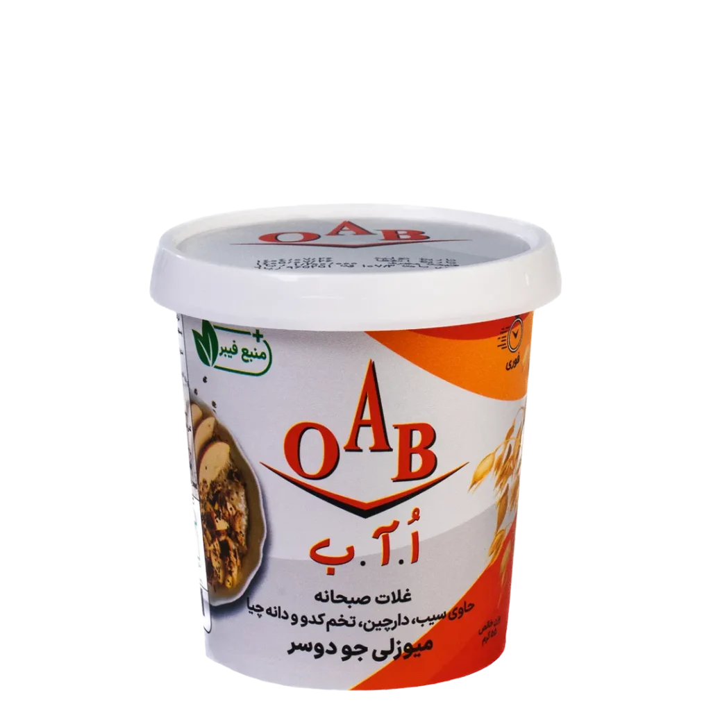 میوزلی جو دوسر با سیب ۵۵ گرمی