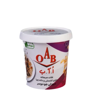 میوزلی جو دوسر با کشمش ۵۵ گرمی OAB