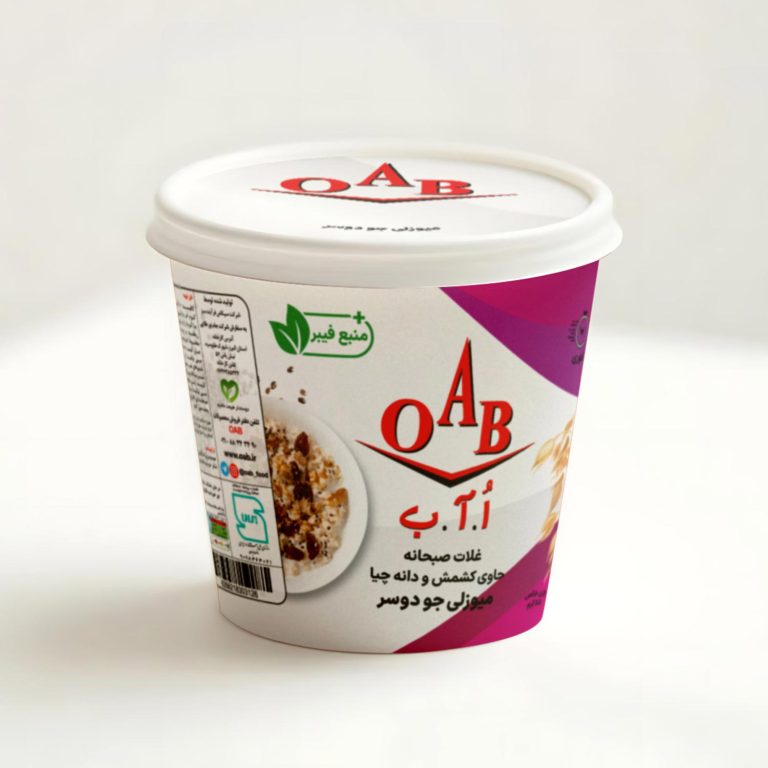 میوزلی جو دوسر با کشمش ۵۵ گرمی