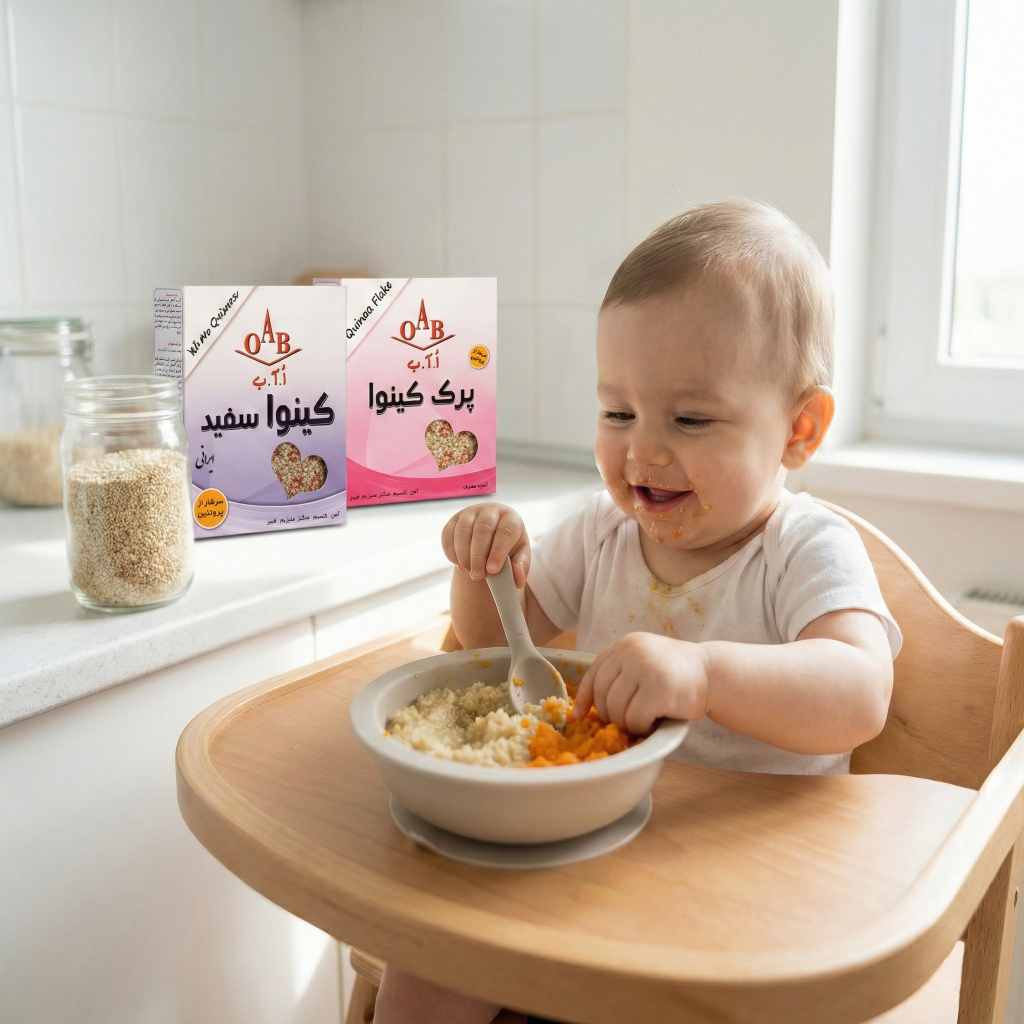 کینوا از چند ماهگی مجازه؟ راهنمای جامع و کامل مصرف کینوا