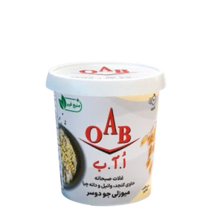 میوزلی جو دوسر با کنجد و وانیل ۵۵ گرمی OAB