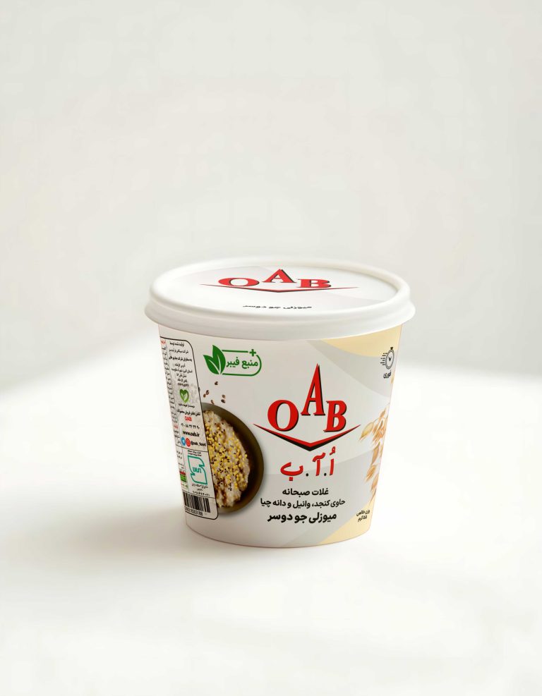 میوزلی جو دوسر با کنجد و وانیل ۵۵ گرمی