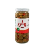 زیتون شور با مغز فلفل دلمه ای ۵۰۰ گرمی OAB