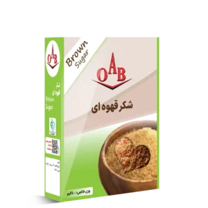 شکر قهوه ای 400 گرمی OAB