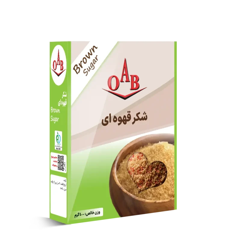 شکر قهوه‌ ای ۴۰۰ گرمی
