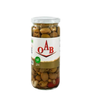 ترشی زیتون کبابی ۵۰۰ گرمی OAB