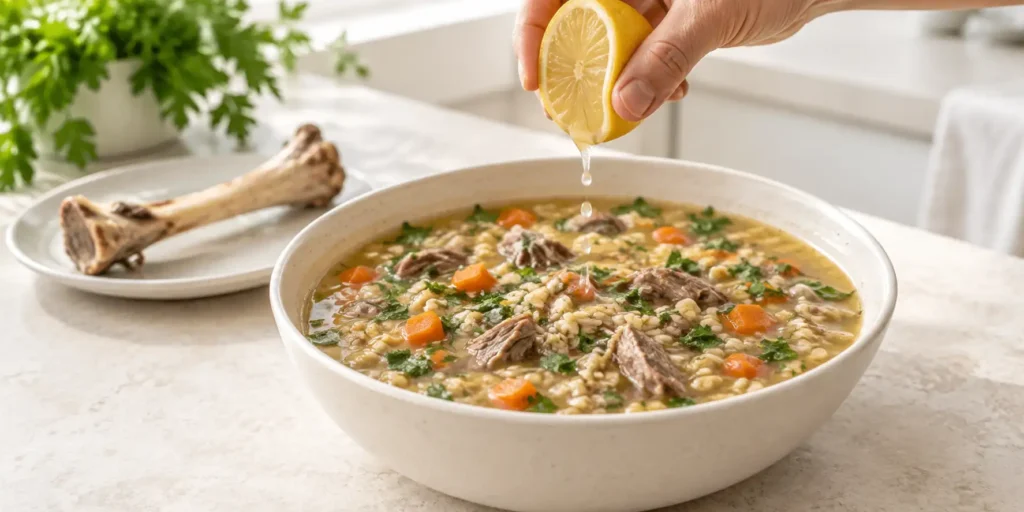 oat flake soup28oab