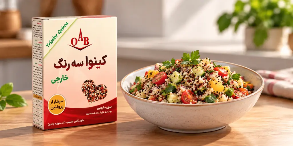 Imported tri-color quinoa 1